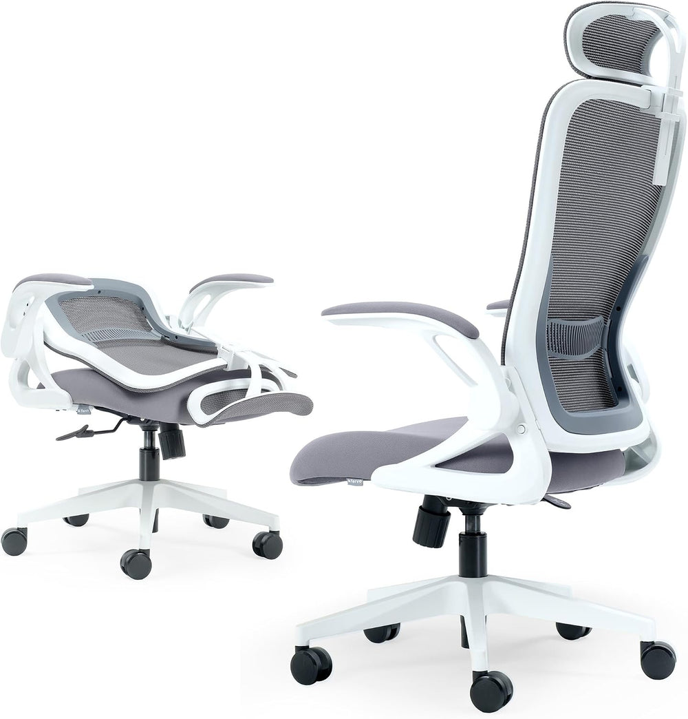 Tervo Model U - Folding Office Chair - Ergonomic Design for Small Spaces