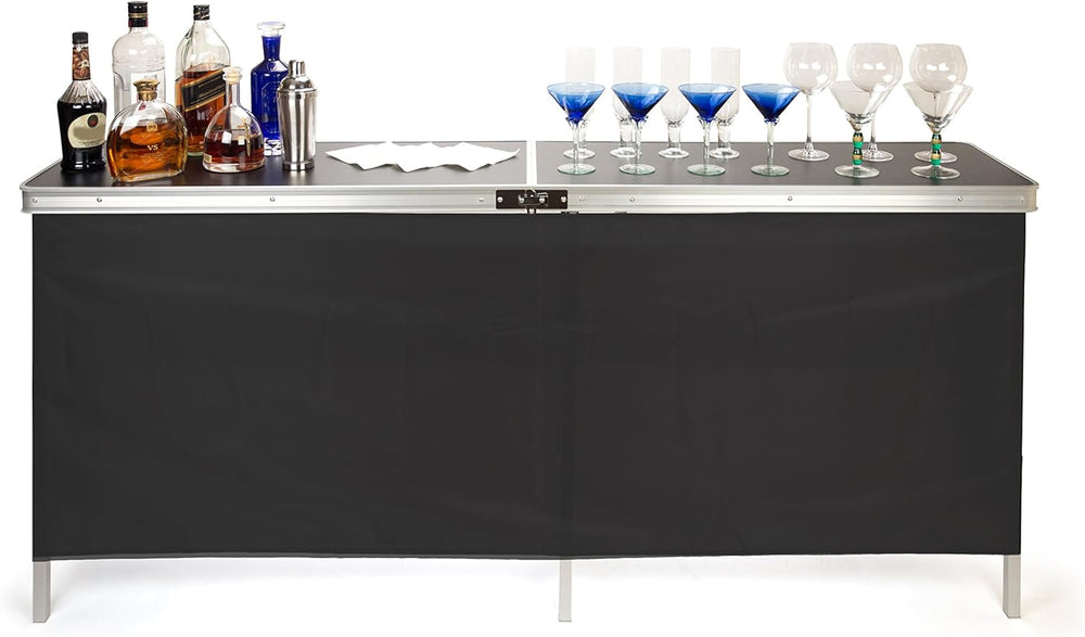 Trademark Innovations Portable Bar Table, Black