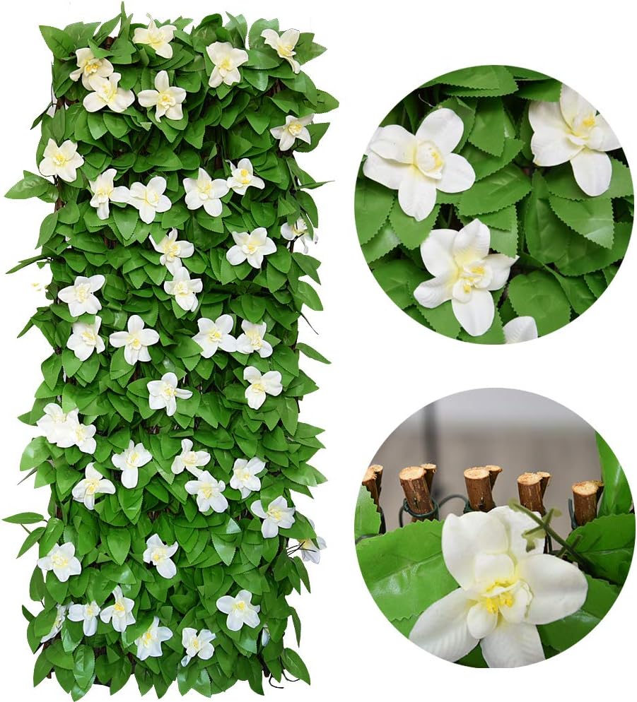 GLANT Expandable Fence Privacy Screen for Balcony Patio Outdoor,Decorative Fa...