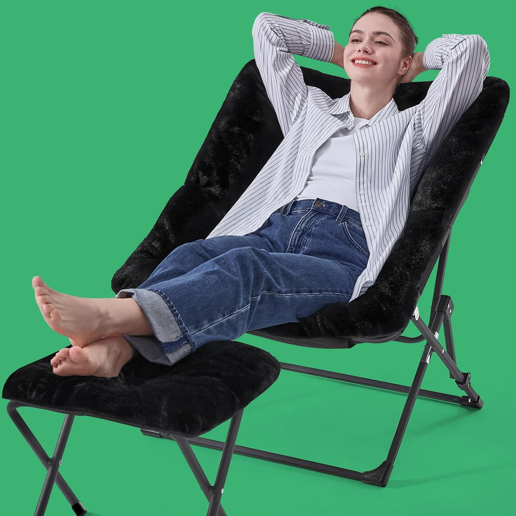 oakham saucer chair for adults, foldable comfy chair, package contents