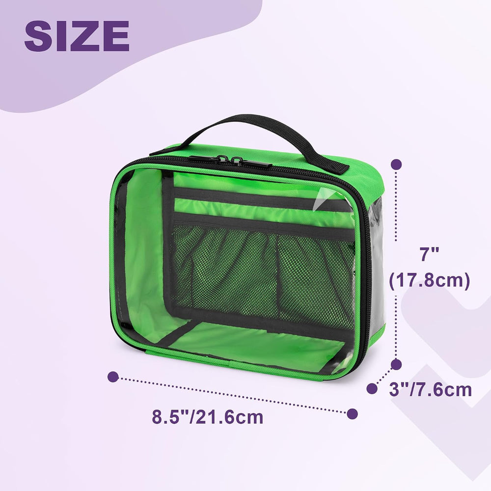 Trunab 4 Pcs First Aid Pouch Set,Color-Coded Medical Bag for Emergency Kits