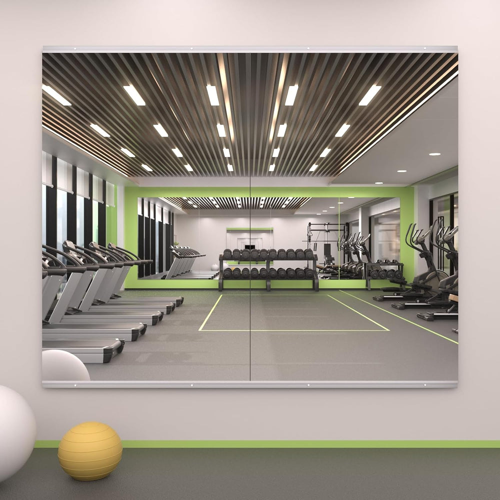 LOAAO Home Gym Mirror 48"x30", 2 PCS