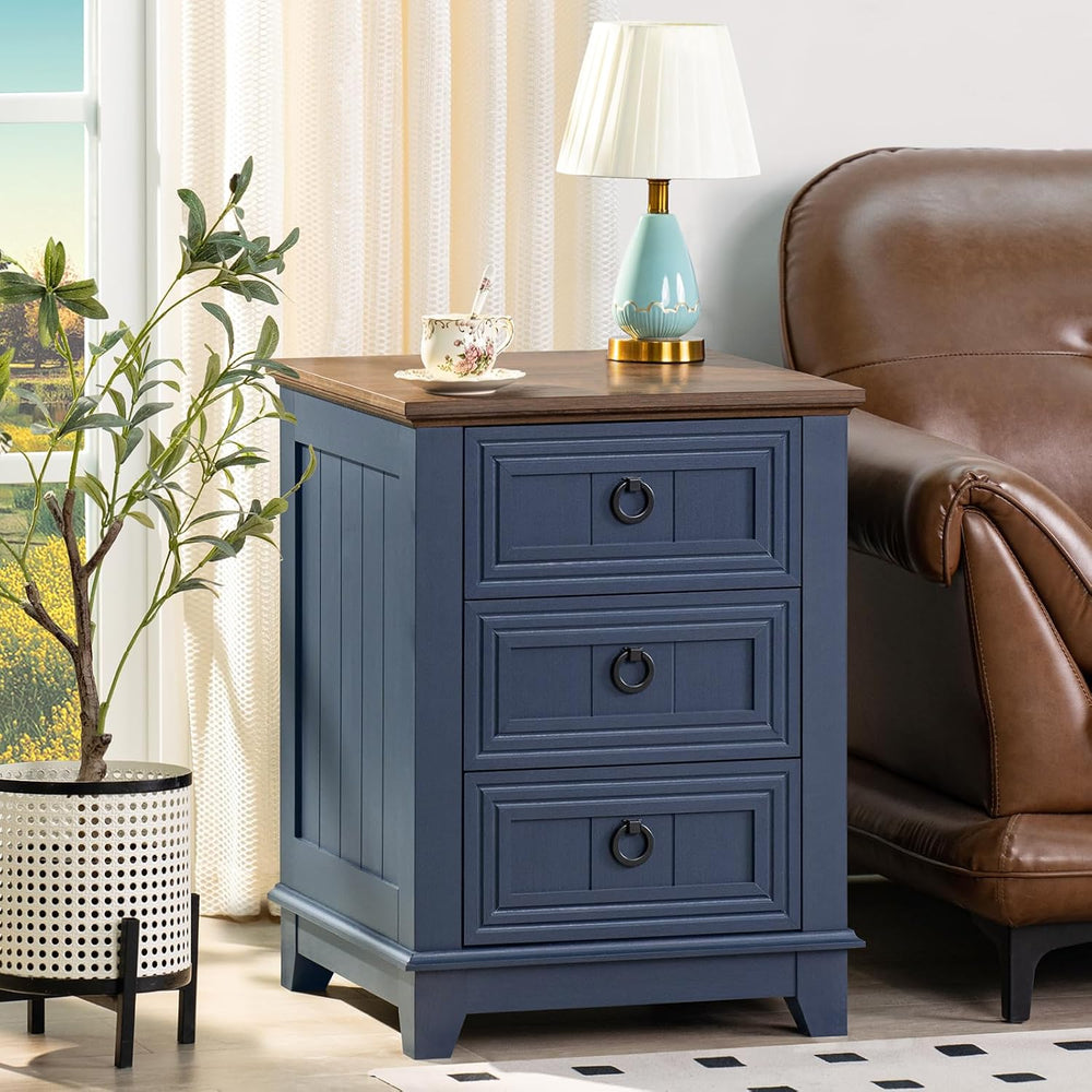 Joaxswe Farmhouse Coffee Table Set of 3
