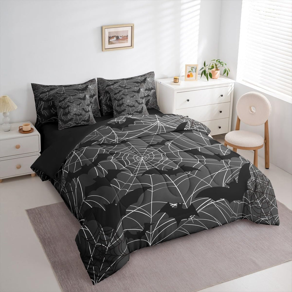 Erosebridal Halloween 7 Pcs Bedding Set Queen Size