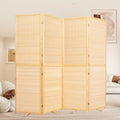 Room Divider Folding Privacy Screens,Hand-Made Natural Bamboo Room Dividers