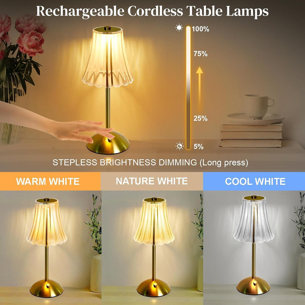 Cordless Rechargeable Table Lamp