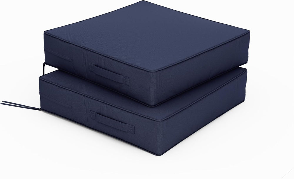 Patio Chair Cushions 19 x 19 x 4 Inch Waterproof Outdoor Seat Cushions for Pa...