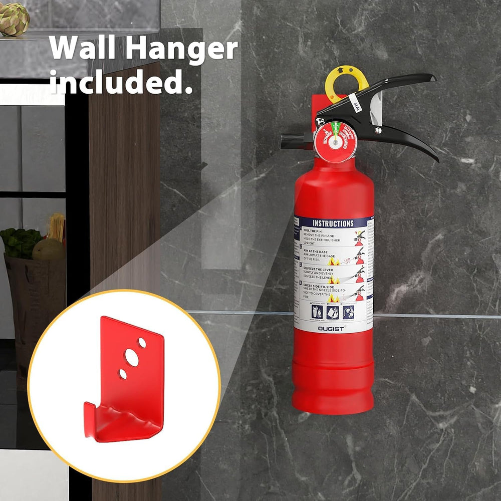Ougist Signature ABC Fire Extinguisher for Home, 2.5 lb