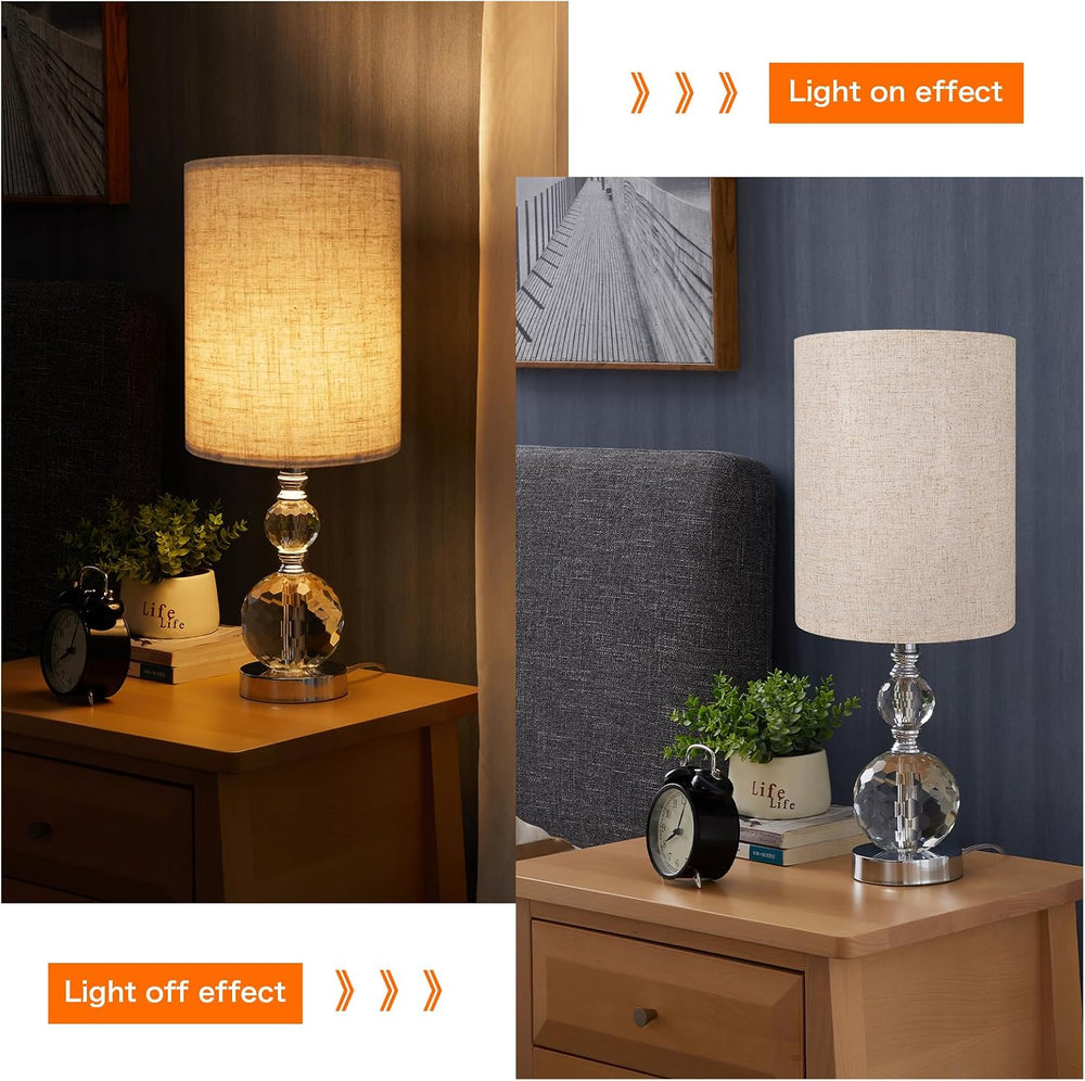 Lampshades set of 2, Tall Lamp Shades, 10" Top X 10" Bottom X 13&qu...