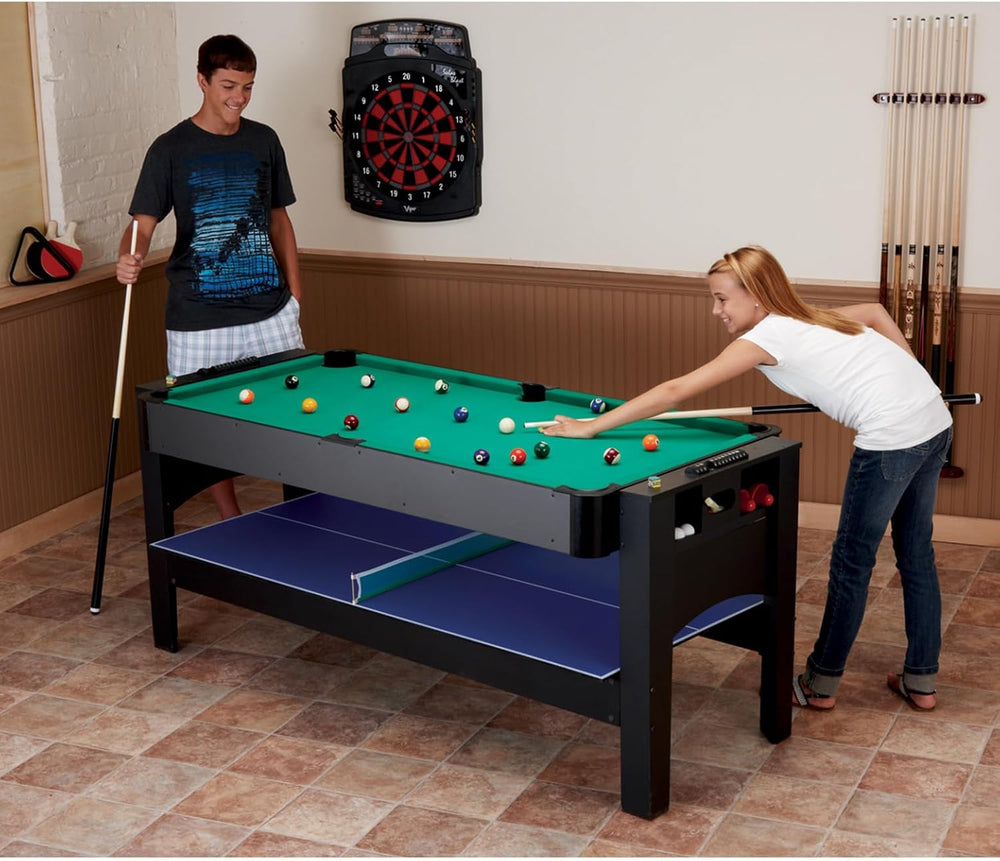 Fat Cat 3-in-1 6' Flip Multi-Game Table