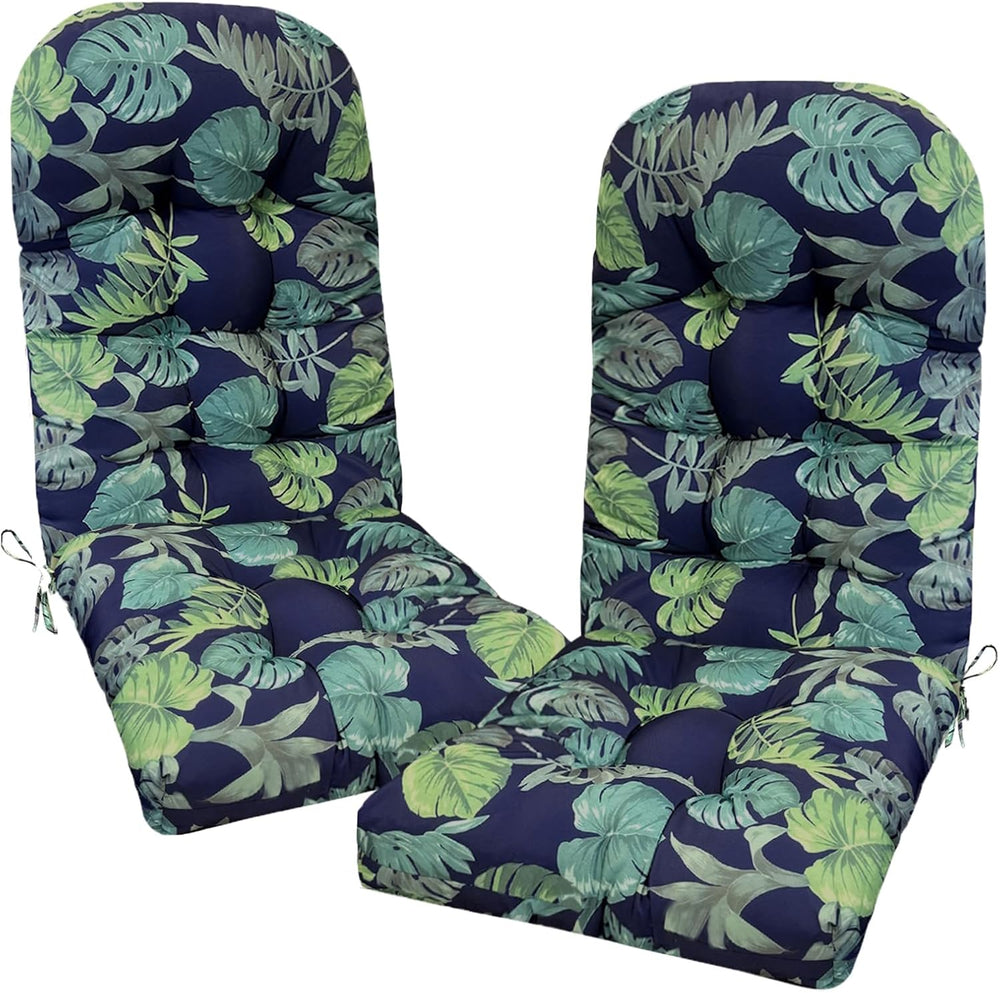 Rocking Chair Cushion Set of 2 Printing for Outdoor Indoor Furniture