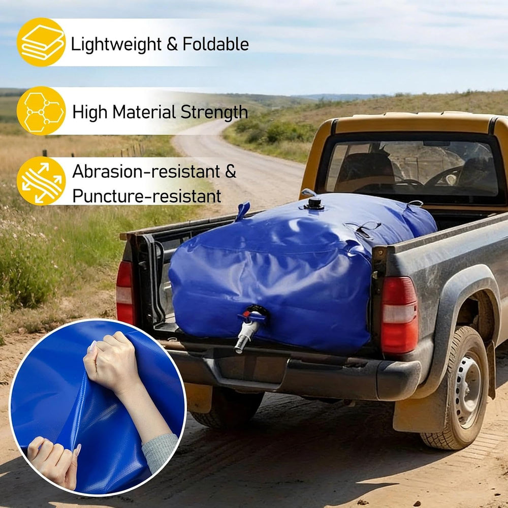 110L/29.06GAL Large Capacity Collapsible Water Storage Bladder