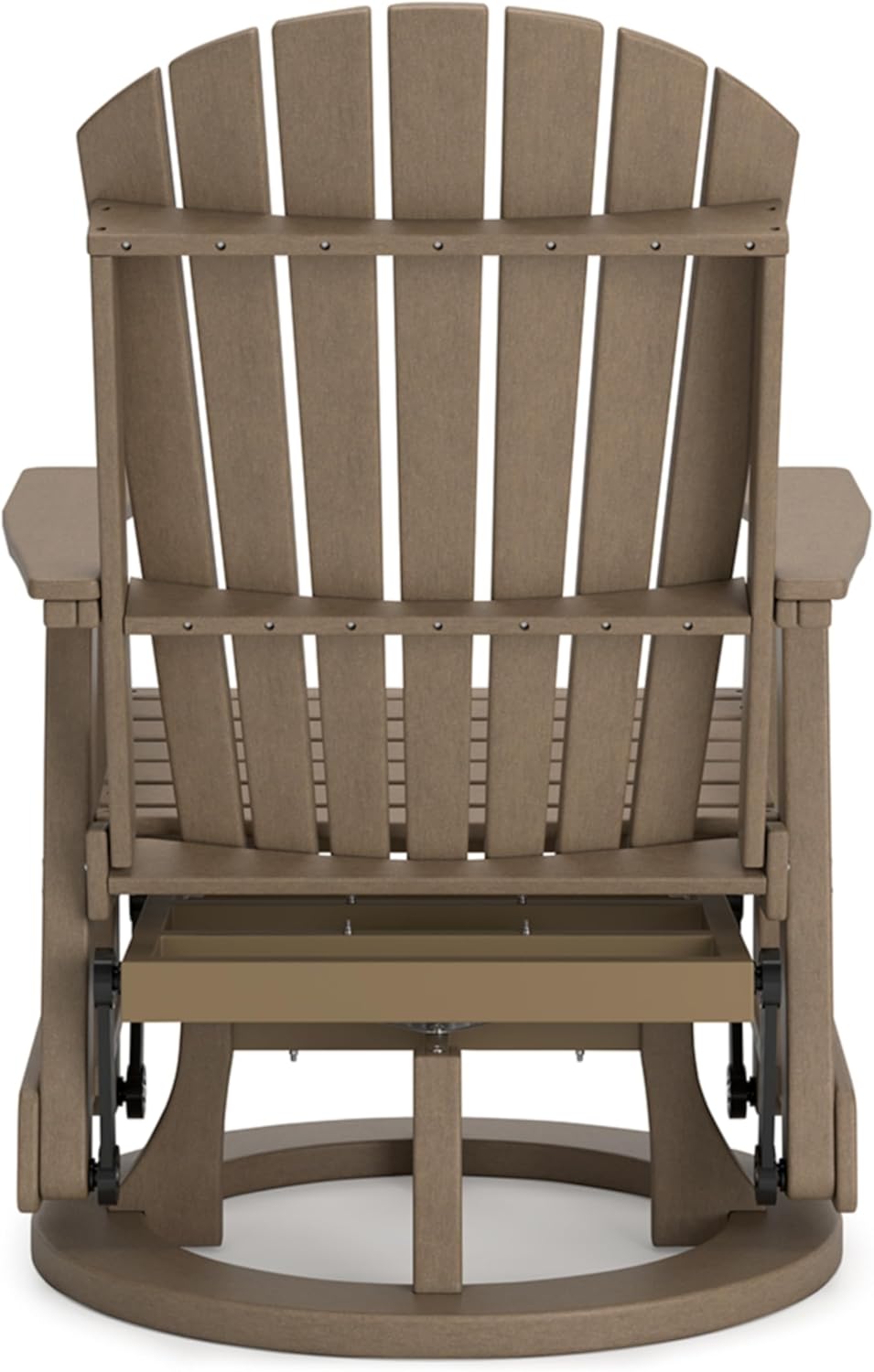 Signature Design by Ashley Hyland Wave Contemporary Swivel Glider Adirondack ...