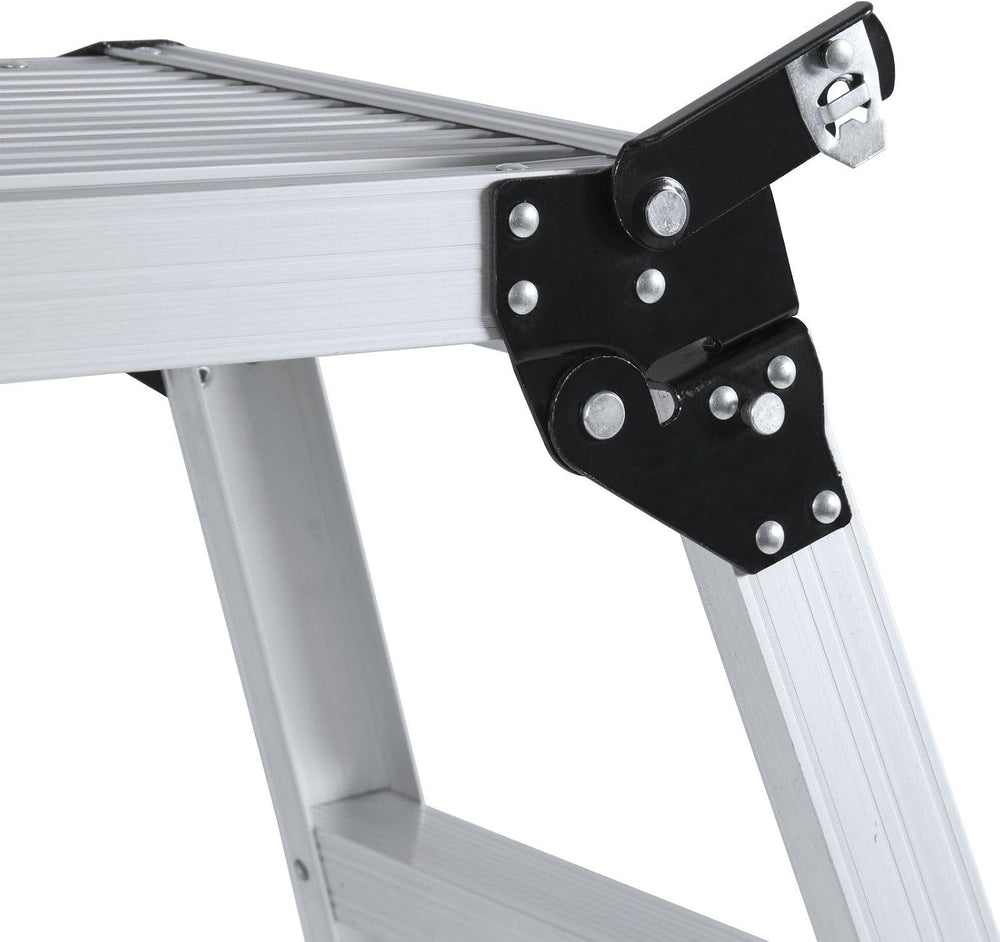 Aluminum Platform Drywall Step Up Folding Work Bench Stool Ladder