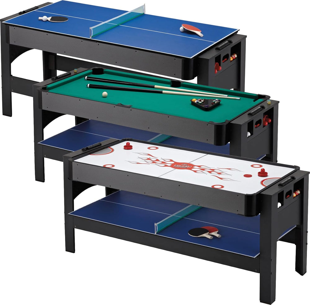 Fat Cat 3-in-1 6' Flip Multi-Game Table