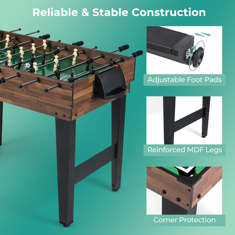 Goplus 10-in-1 Combination Multi Game Table Set, Adult Size Combo Game Table ...