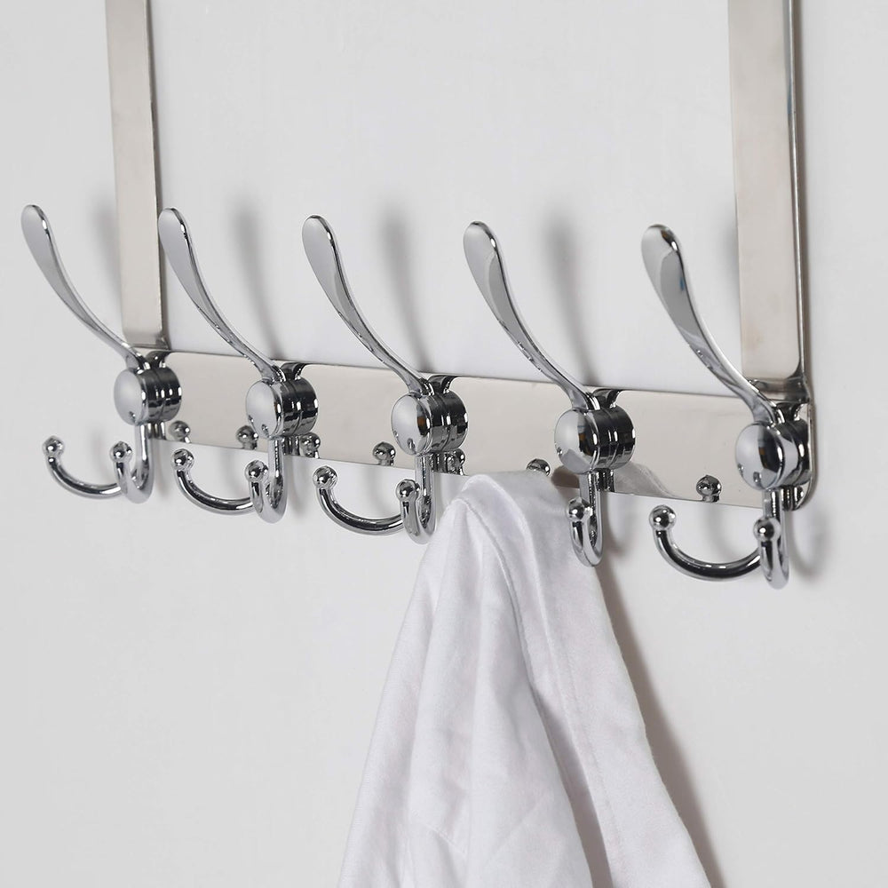 Dseap Over The Door Hook Hanger - Fits 1 3/8" to 1 3/4" Standard Do...