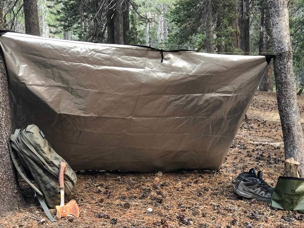 Arcturus Insulated Tarp, Reusable Heavy Duty Thermal Survival Blanket – 60x82...