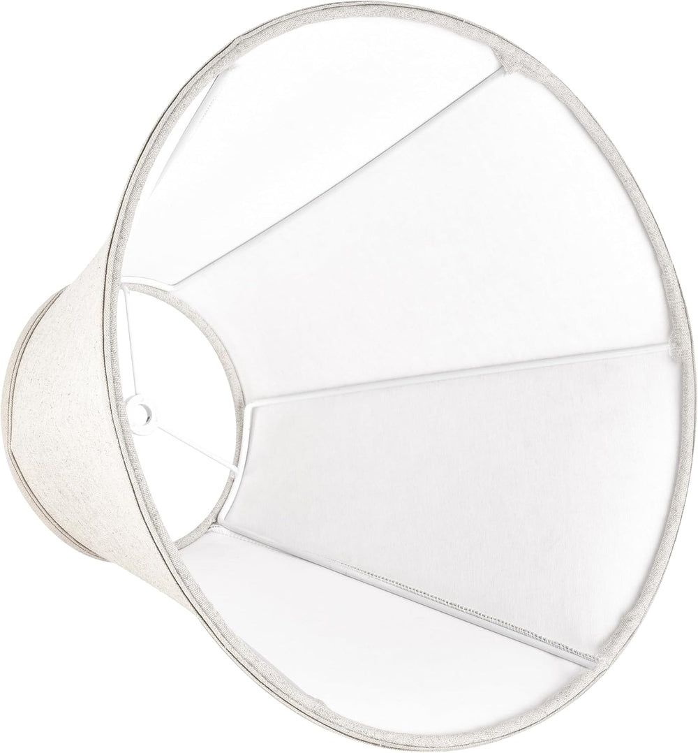 GOSO Lamp Shades, 6" Top x 13" Bottom x 9.8" High, Beige, Set ...