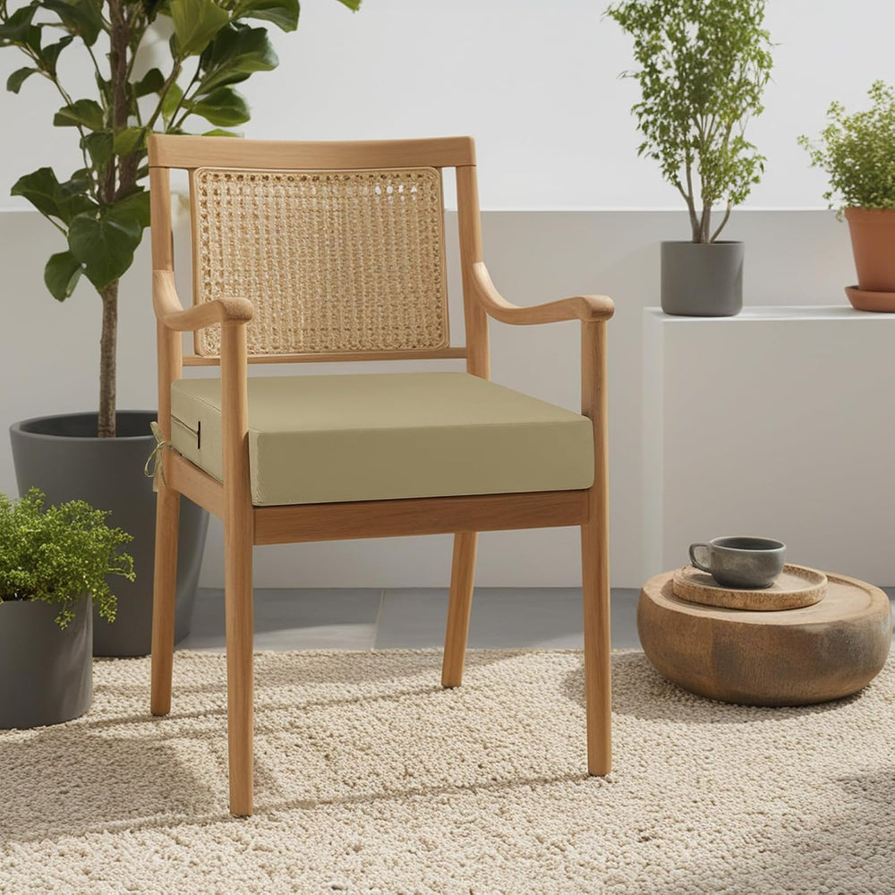 idee-home Outdoor Chair Cushions for Patio Furniture, Outdoor Seat Cushion