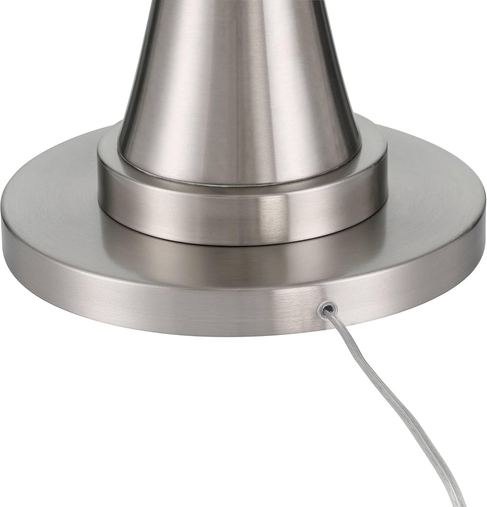 Verdugo 70" Tall Brushed Nickel Torchiere Floor Lamp with Dimmer
