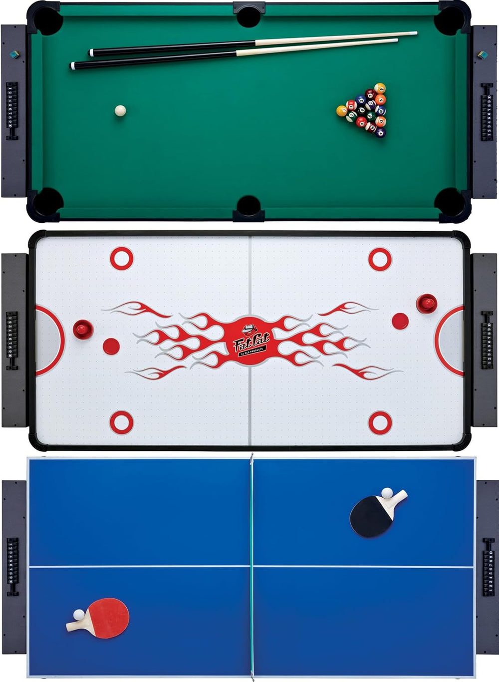 Fat Cat 3-in-1 6' Flip Multi-Game Table