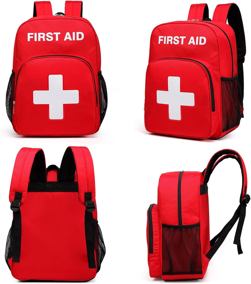 Gatycallaty First Aid Backpack Emergency Medical Empty Waterproof Survival Fi...