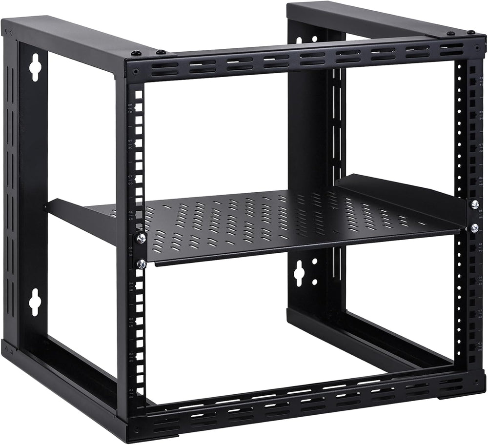 RackPath 1U Cantilever Universal Rack Shelf - 14in Deep – Rackmount Shelf for...