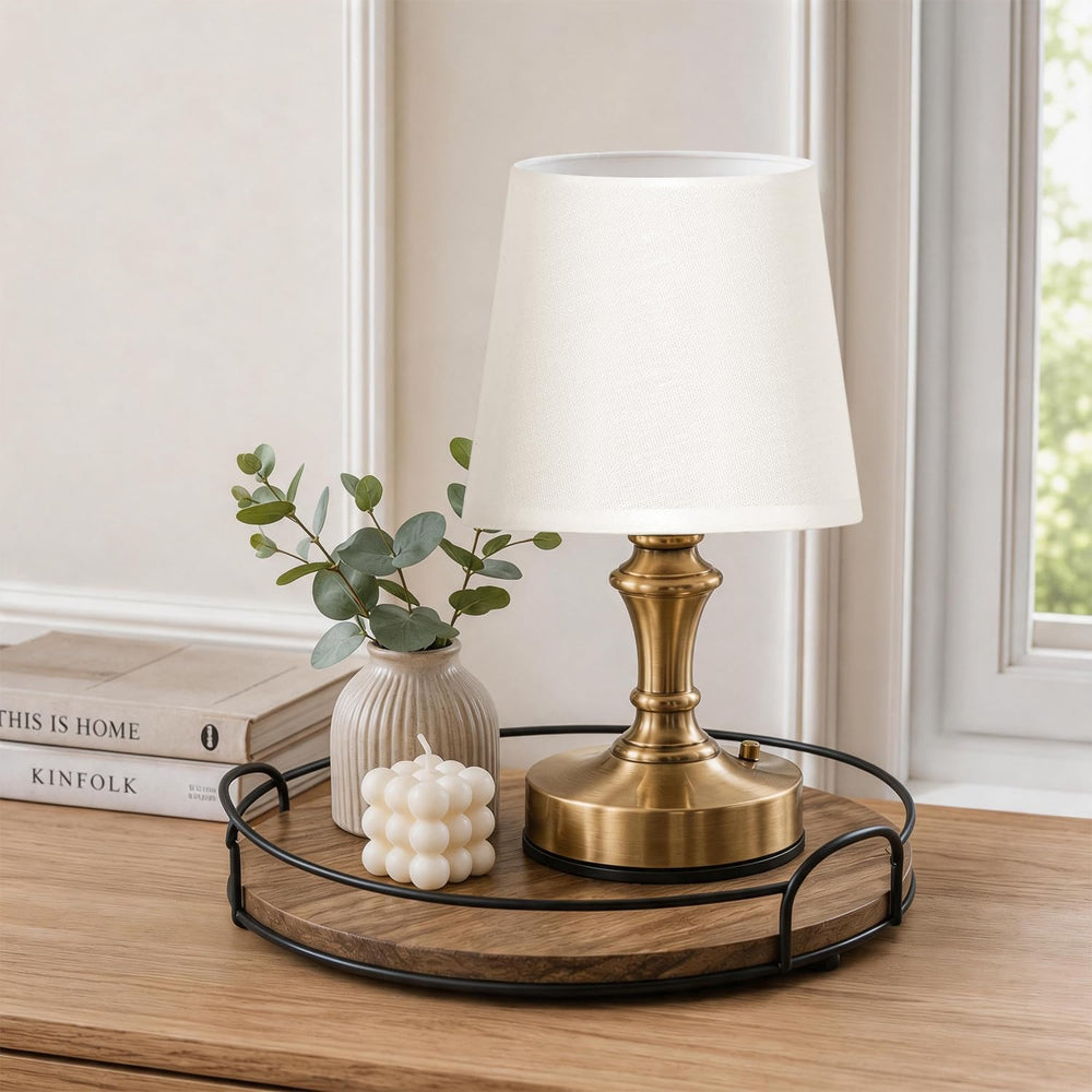 EppieBasic Small Cordless Lamp Rechargeable: Fast Charging, Battery-Powered