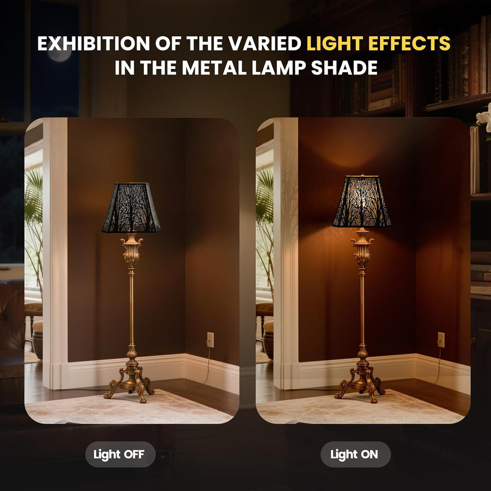 Large Metal Lampshade for Living Room Bedroom Top 8",Bottom,13.9"He...