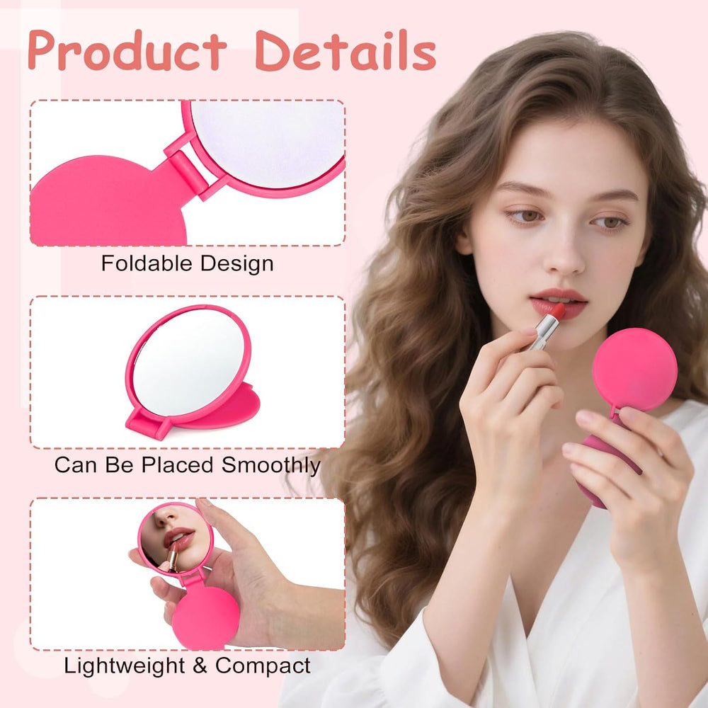 Compact Mirror Bulk, 6 Colors Pocket Mirror Bulk (120-PACK)
