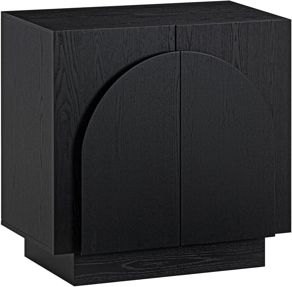 Nathan James Iris Mid-Century Modern Buffet Sideboard Credenza TV Stand, Wood...