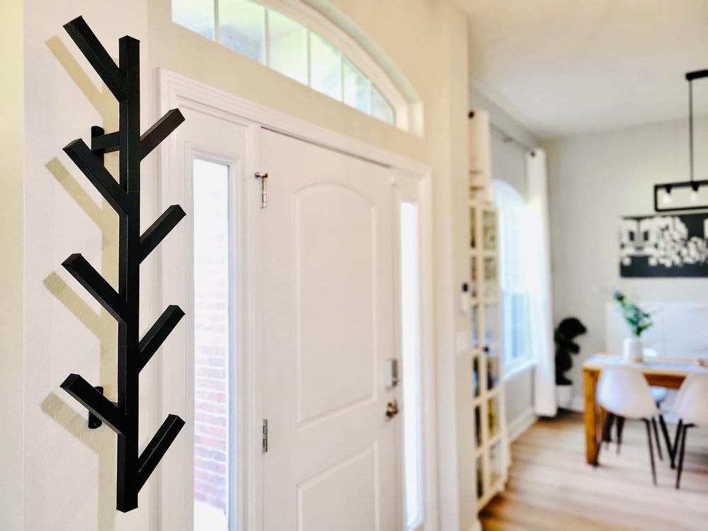 PREMIUM RACKS Coat Rack & Hat Rack - Modern Design - Wall Mounted - Styli...