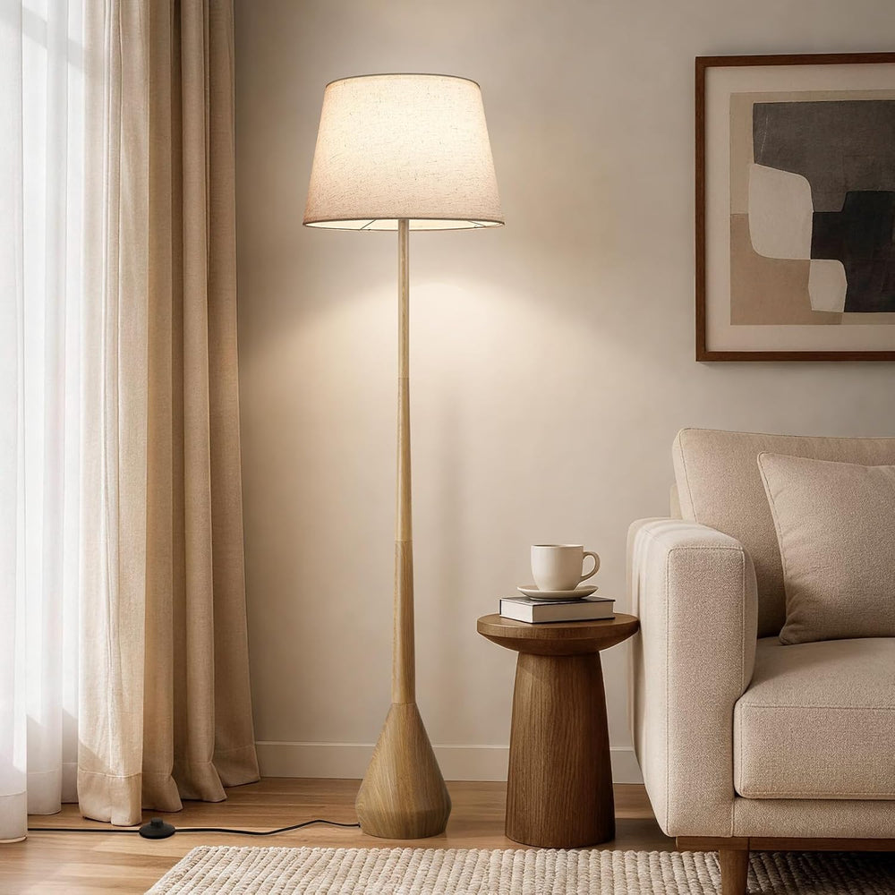 SUNMORY 65" Mid Century Modern Floor Lamp, Standing Lamps for Living Room