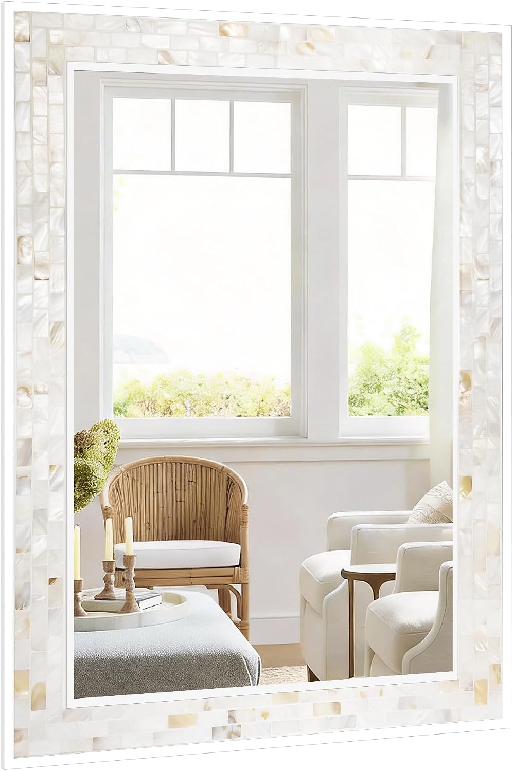 20x28 Inch Mosaic Rectangle Mirrors for Wall