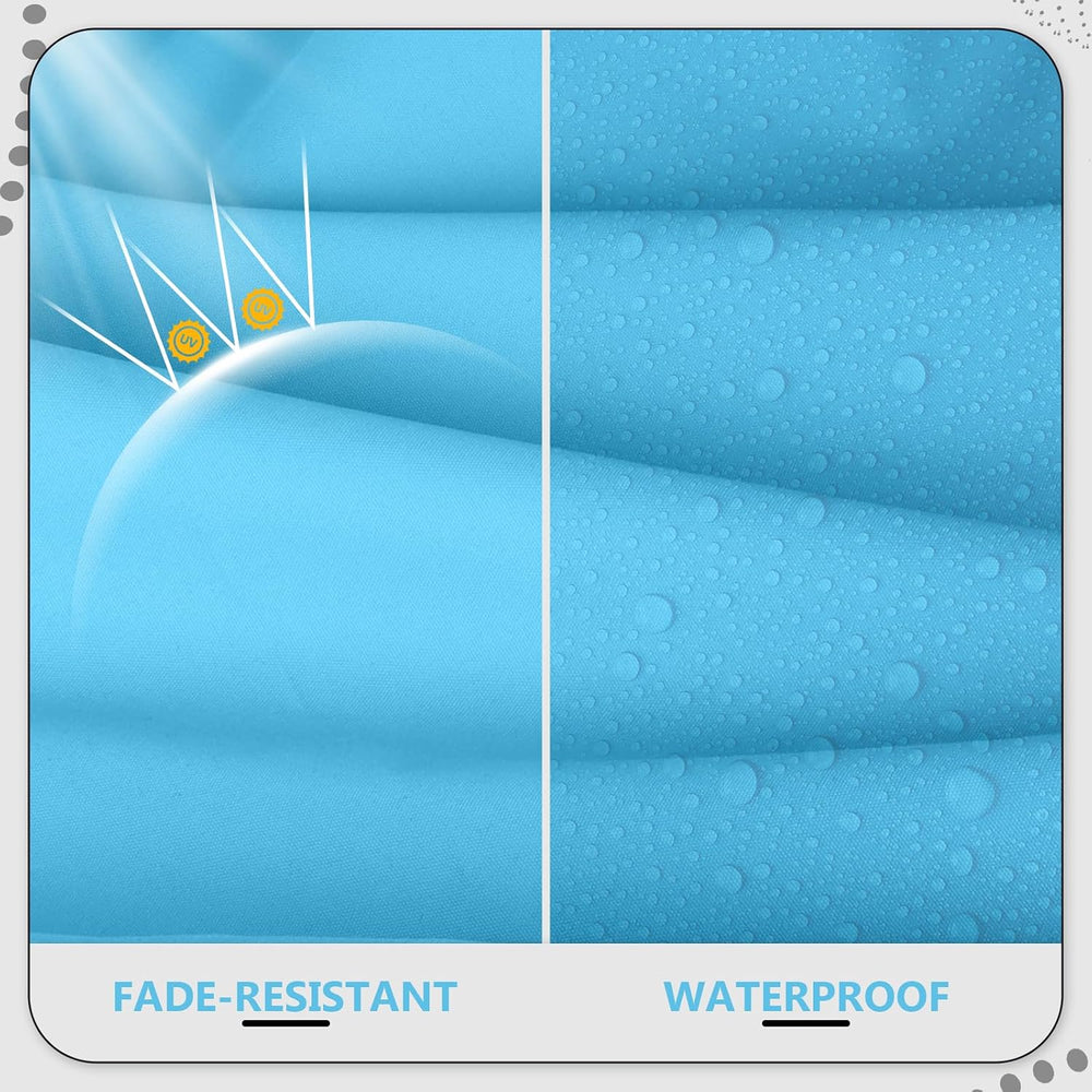 24" x 24" x 6" Outdoor Deep Seat Cushions Set - Waterproof &am...