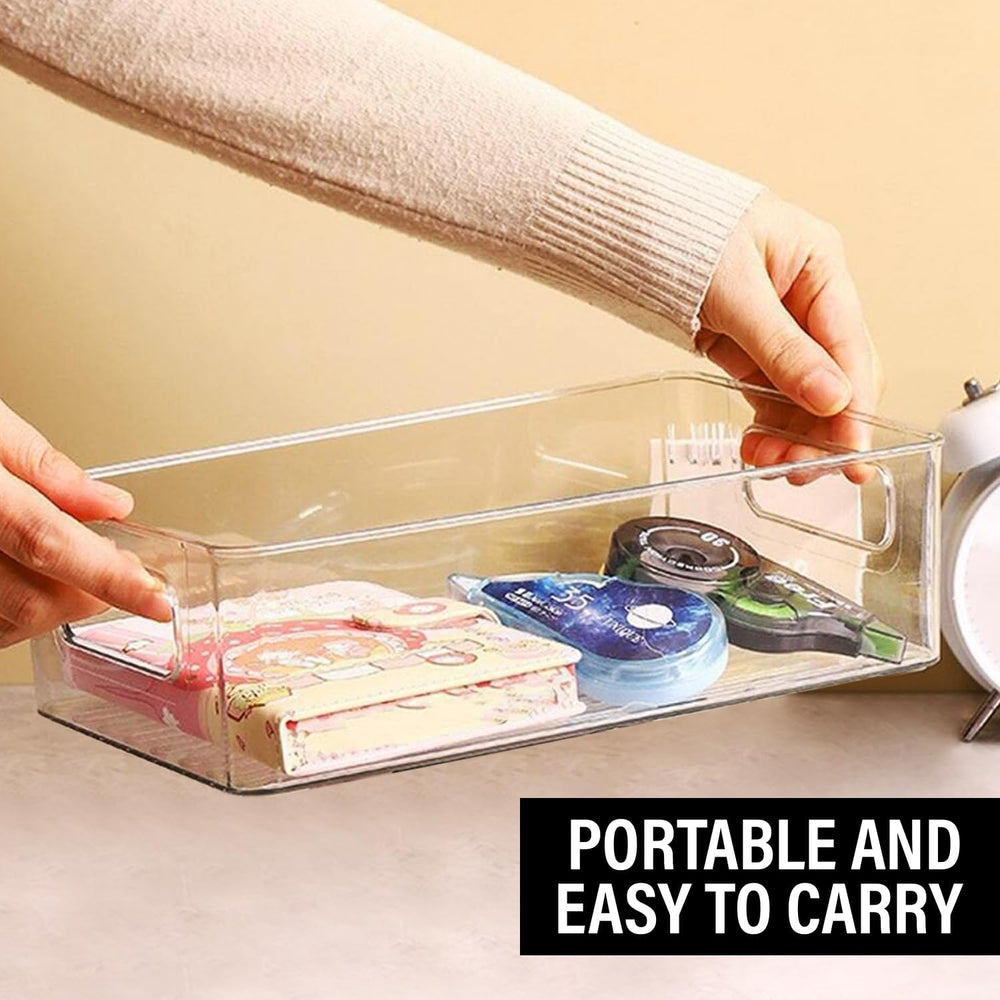 Clear Plastic Storage Bins, Pantry Organizers and Storage, Kitchen Organizati...