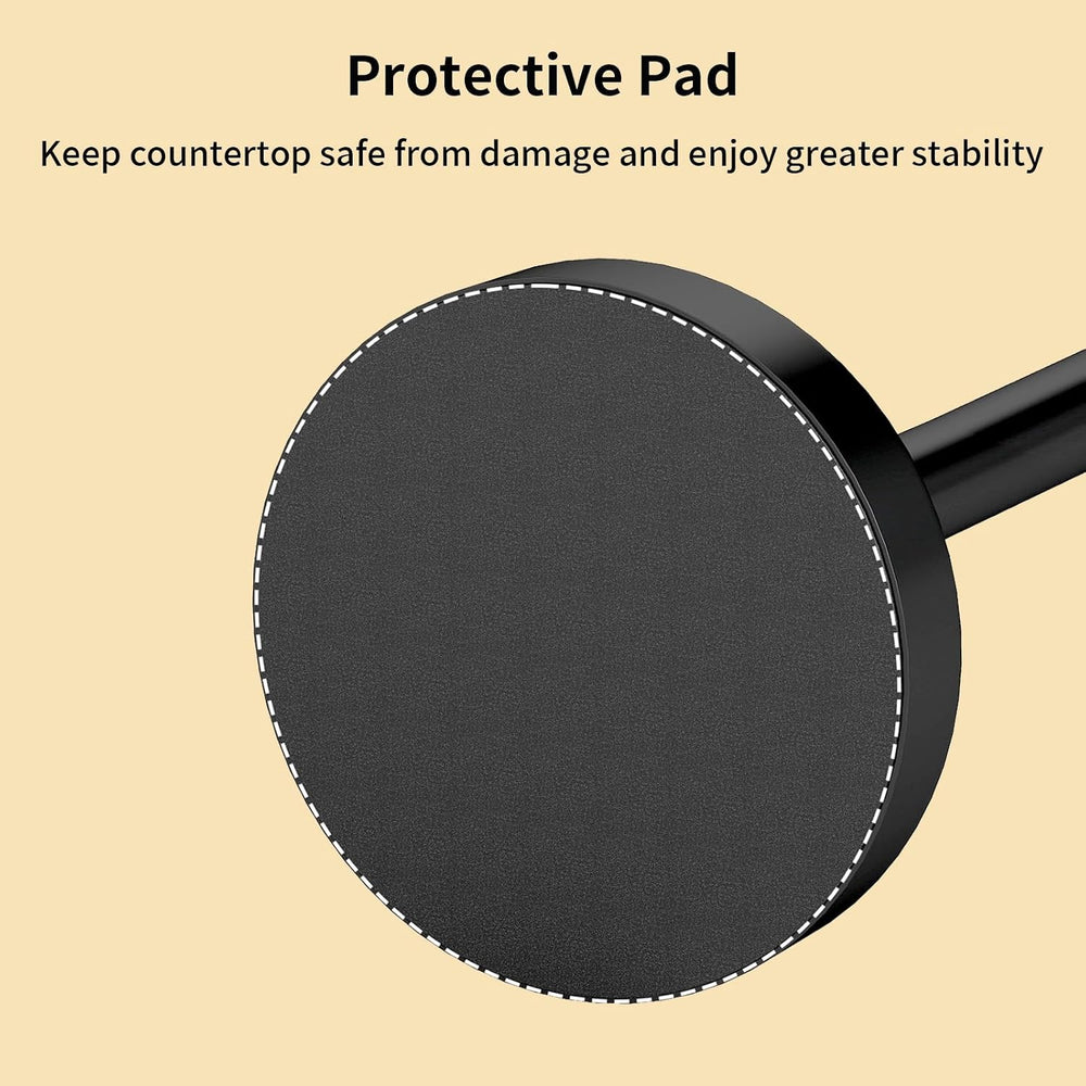 YUMORE Hand Towel Holder Stand Countertop, Pro Max Matte Black
