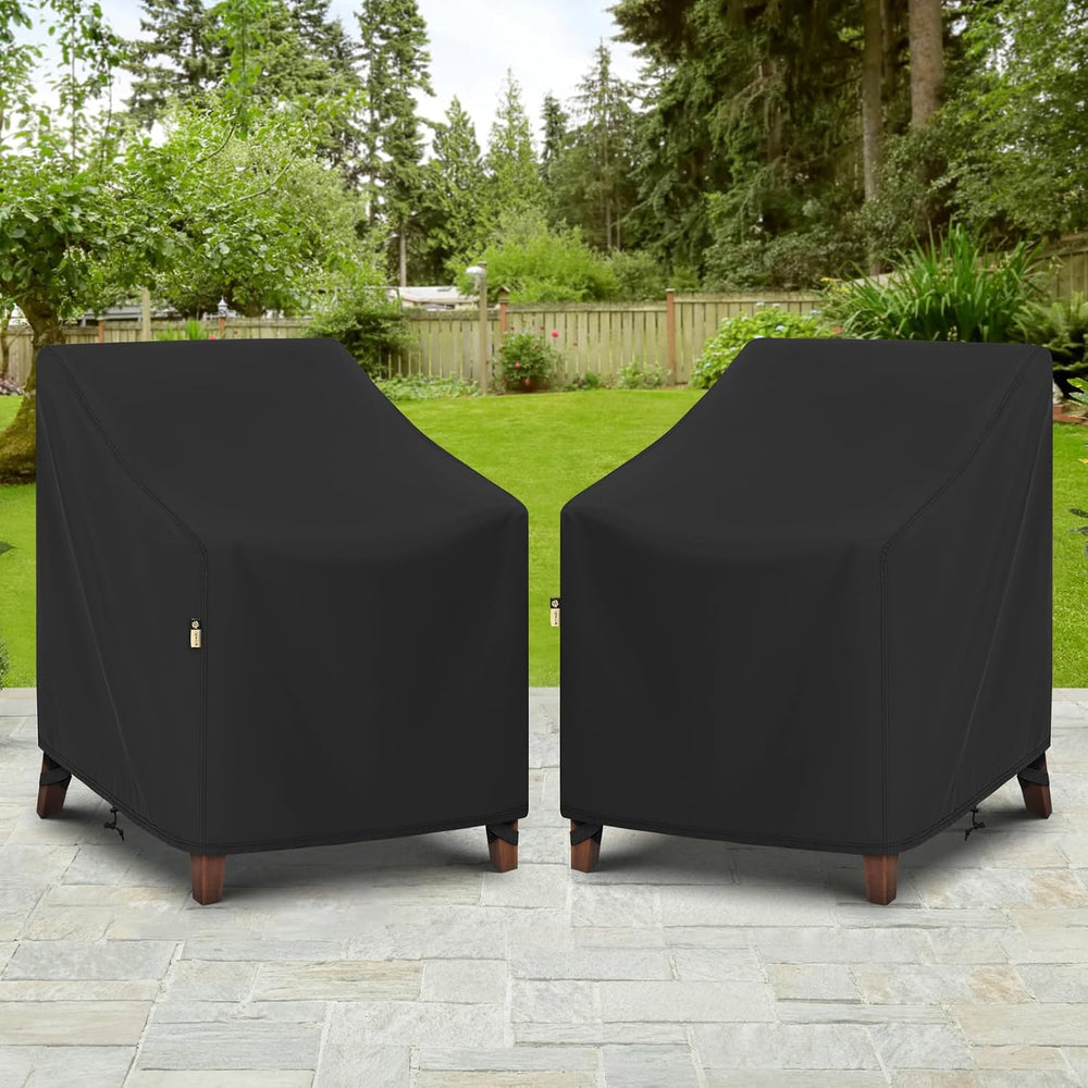 Arcedo Waterproof Patio Chair Covers 2 Pack, 29" W x 30" D x 36&quo...