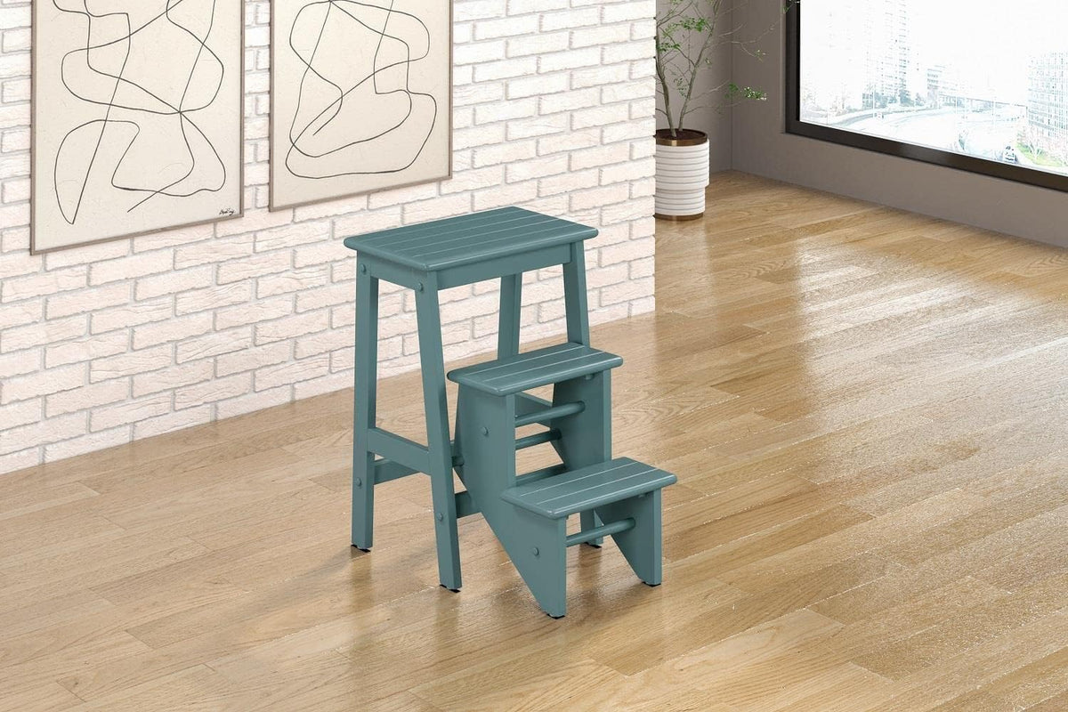 Boraam Niko Folding Counter Height 3-Tier Step Stool - Aspen Valley