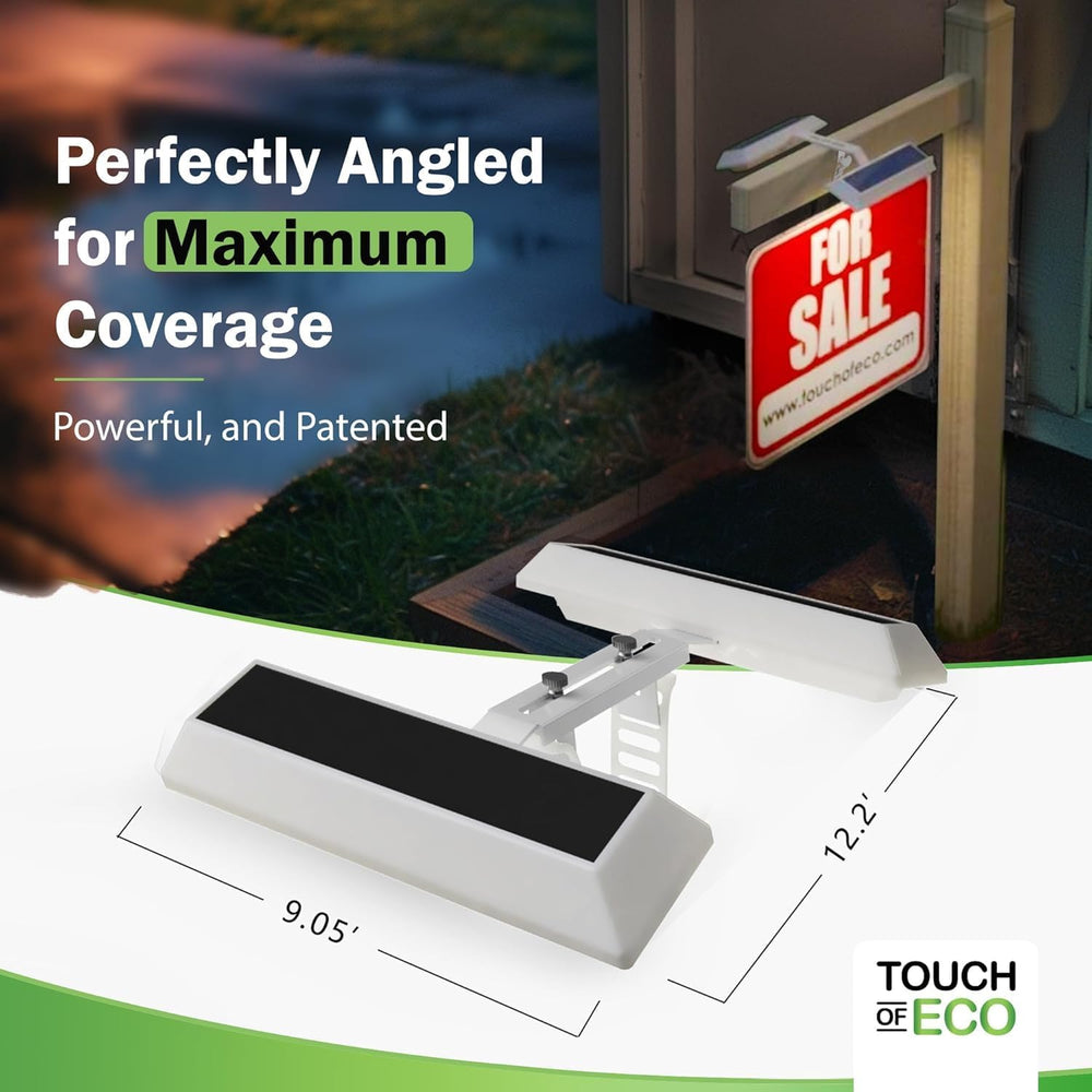 LITEAGENT PRO Upgrade Solar LED Sign Light for Real Estate Yard Signs, Tool-F...