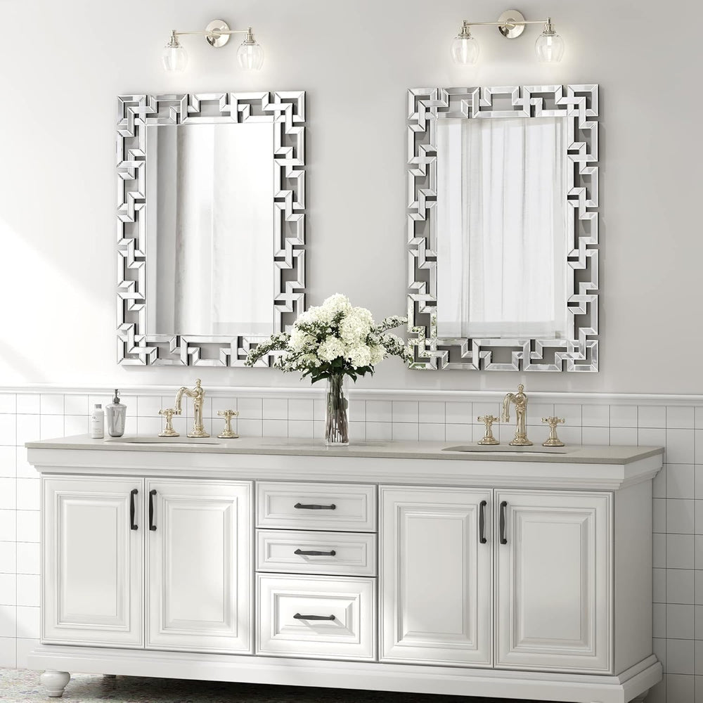 KOHROS 28"x 40" Large Rectangle Wall Mirror for Living Room Decor, ...