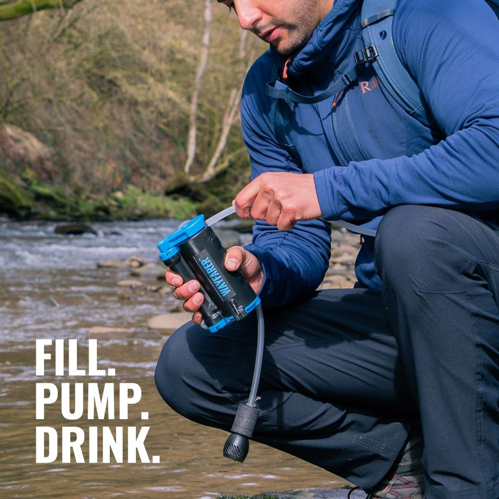 LifeSaver Wayfarer Water Purifier – Compact Military Grade Water Purification...