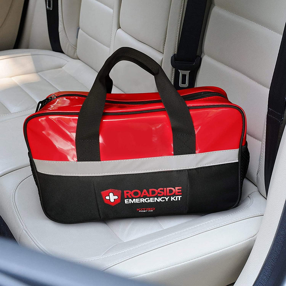 Kitgo Car Emergency Kit,Premium Roadside Assistance Essentials with Jumper Ca...