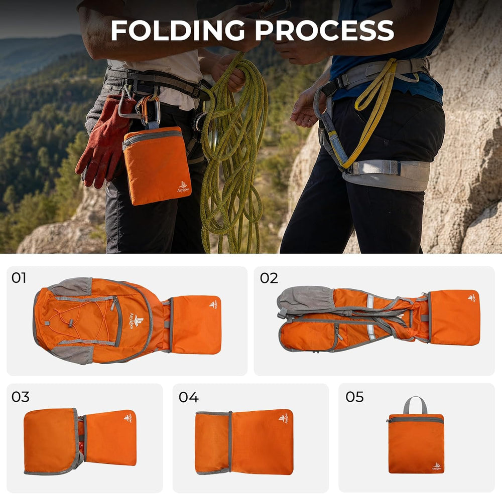 14L Small Hiking Backpack, Packable Travel Daypack for Men Women