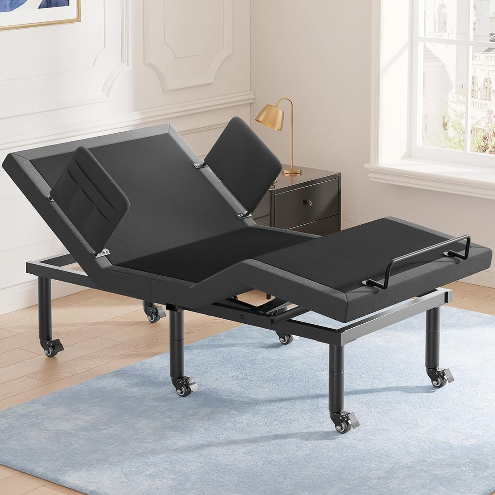 Tami Tami T500 Twin XL Adjustable Bed Frame, Adjustable Base with Head&Fo...
