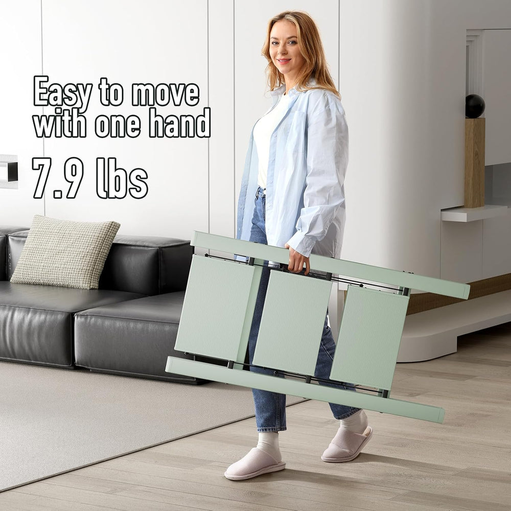 Mayi Plus 3 Step Stool Foldable, Aluminum, Lightweight Step Ladder