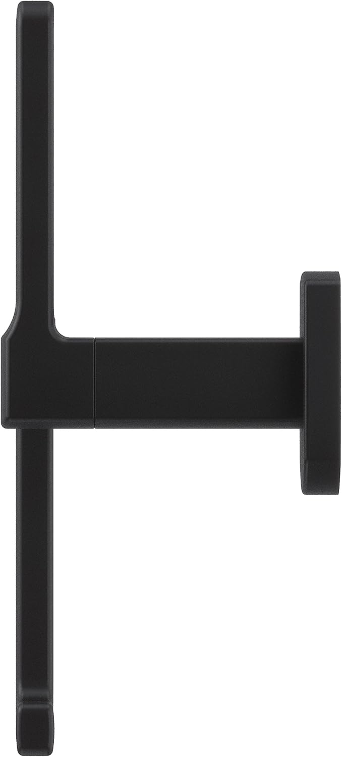 Pfister Deckard Matte Black Hand Towel Ring for Bathroom Wall BRB-DA1B