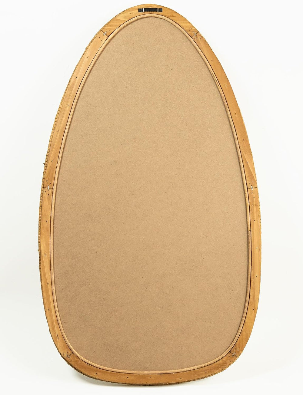 Rattan Boho Mirror, 31.5" x 18"