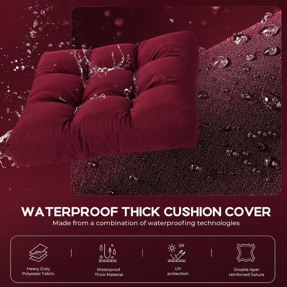 20x20 Outdoor Seat Cushions Set of 2